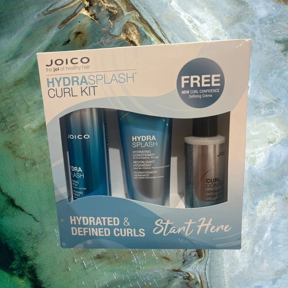 Joico Hydra Splash Hydrated Kit Shampoo Conditioner Curl Confidence